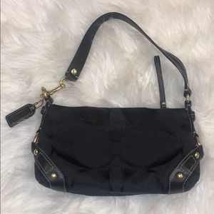 Black Coach Mini Shoulder Bag